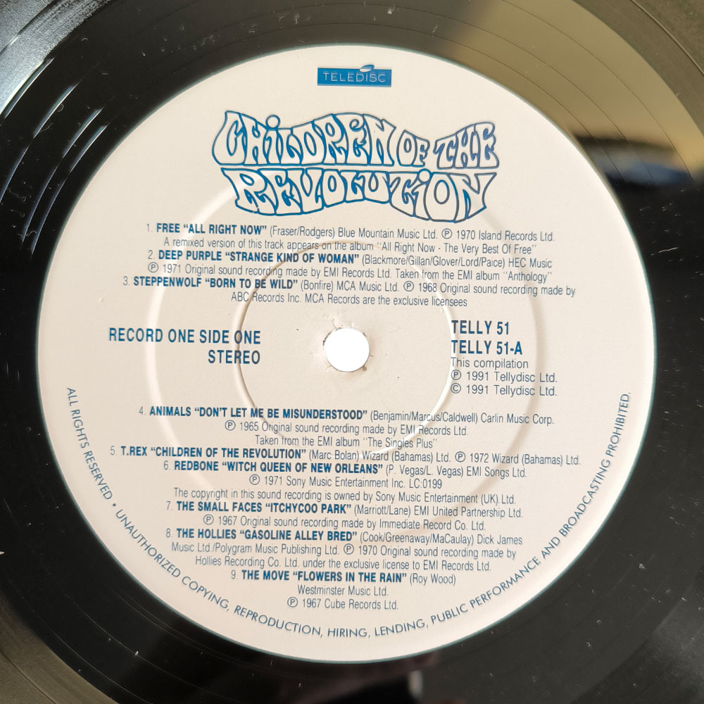 Various – Children Of The Revolution (3 LP)