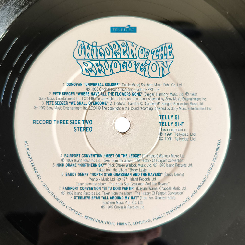 Various – Children Of The Revolution (3 LP)