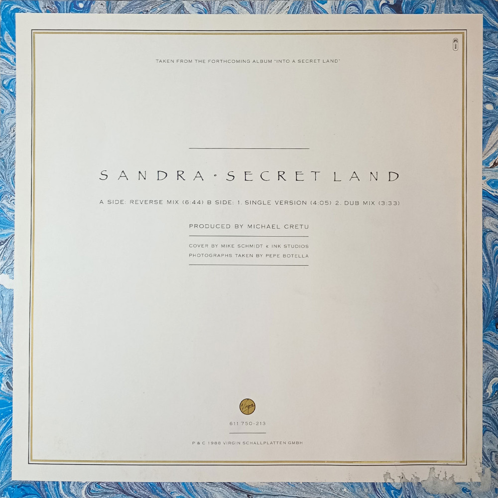 Sandra – Secret Land (Extended Single-Version)  (LPs)