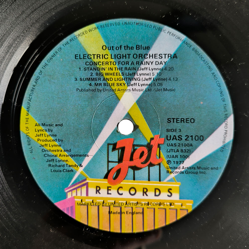 Electric Light Orchestra – Out Of The Blue (2 LP)