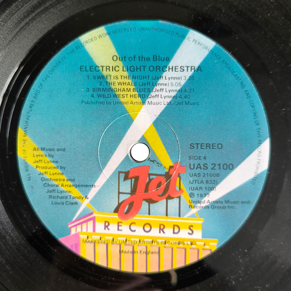 Electric Light Orchestra – Out Of The Blue (2 LP)
