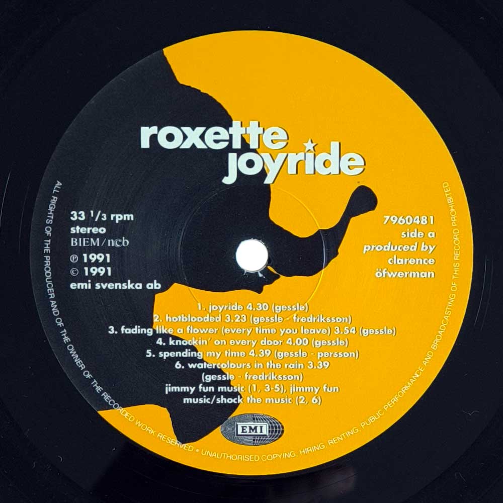 Roxette – Joyride (LP)
