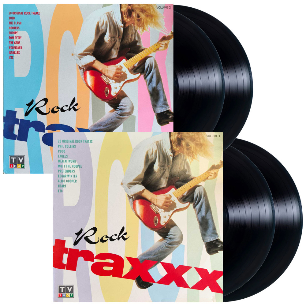 Various – Rock Traxxx Volume 1 & 2 (Box set) (4 LP)