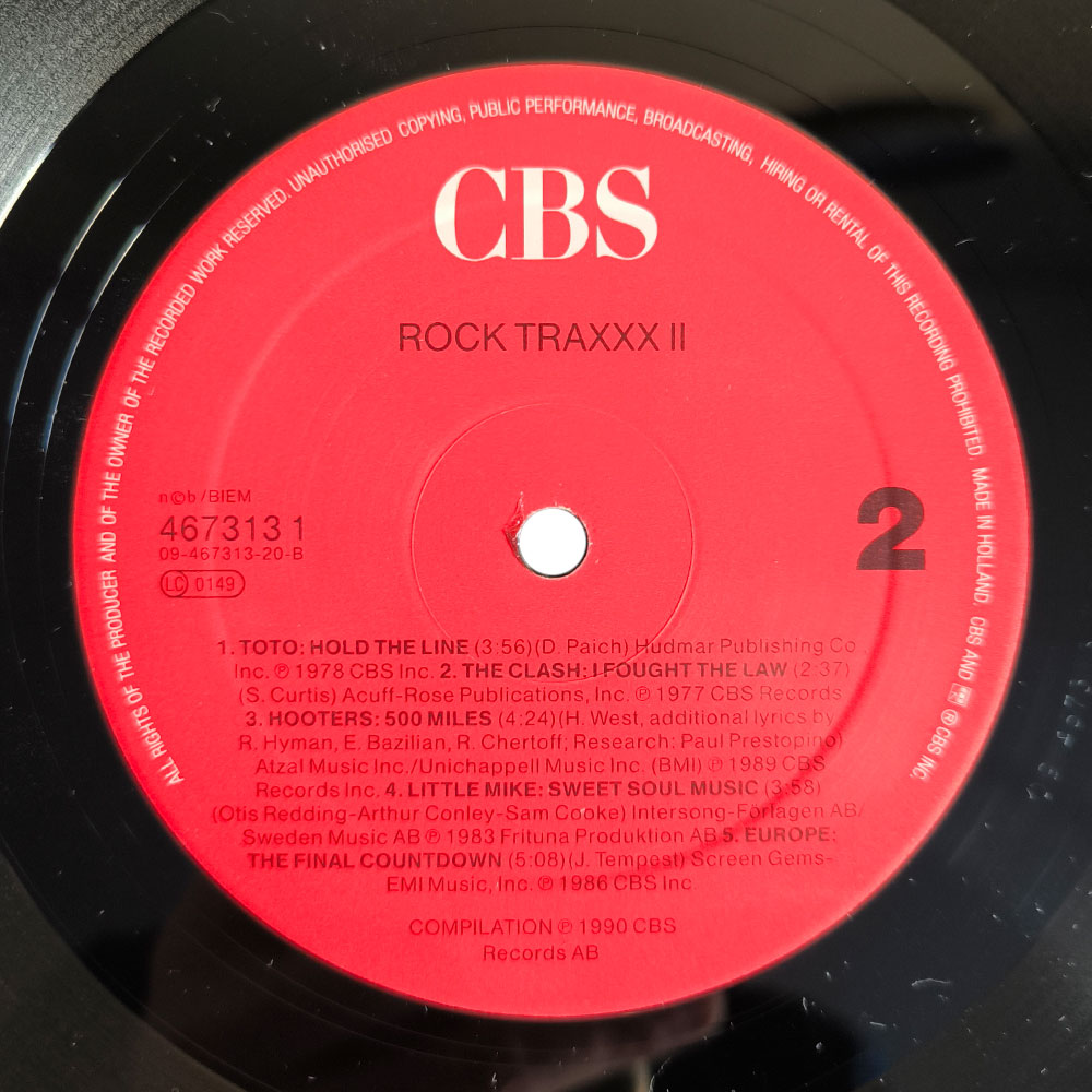 Various – Rock Traxxx Volume 1 & 2 (Box set) (4 LP)