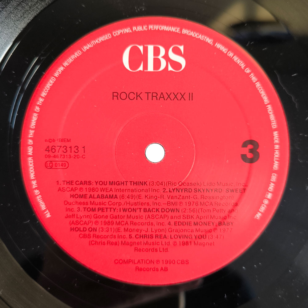 Various – Rock Traxxx Volume 1 & 2 (Box set) (4LP)