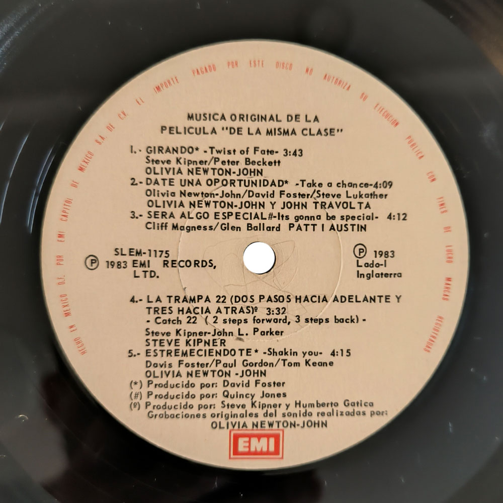 Various – Two Of A Kind - Music From The Original Motion Picture Soundtrack (LP)