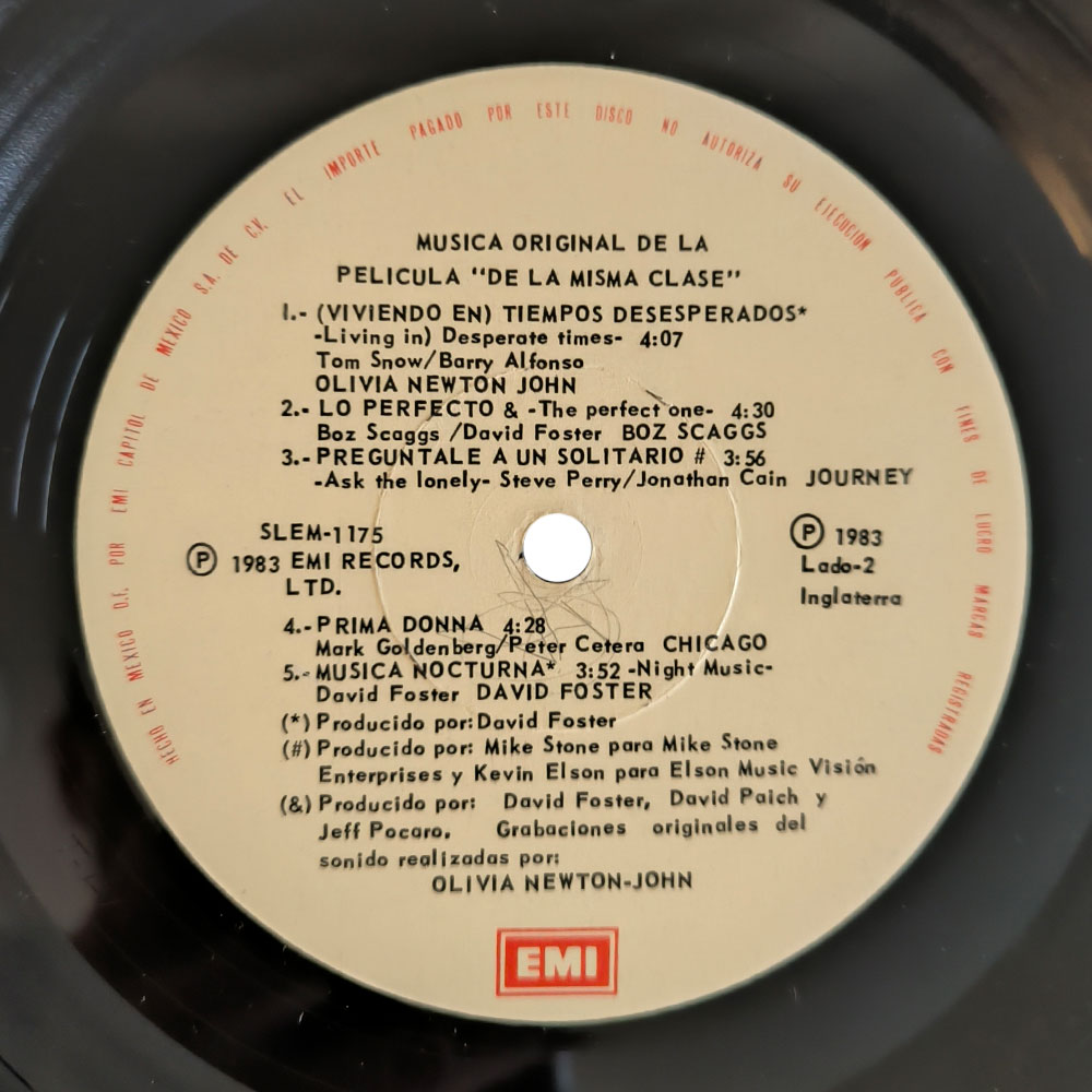Various – Two Of A Kind - Music From The Original Motion Picture Soundtrack (LP)