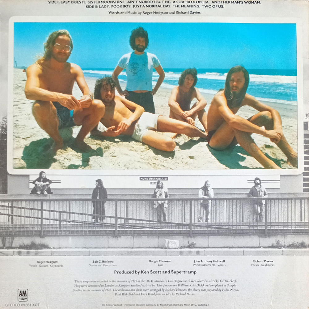 Supertramp – Crisis? What Crisis? (1st press) (LP)