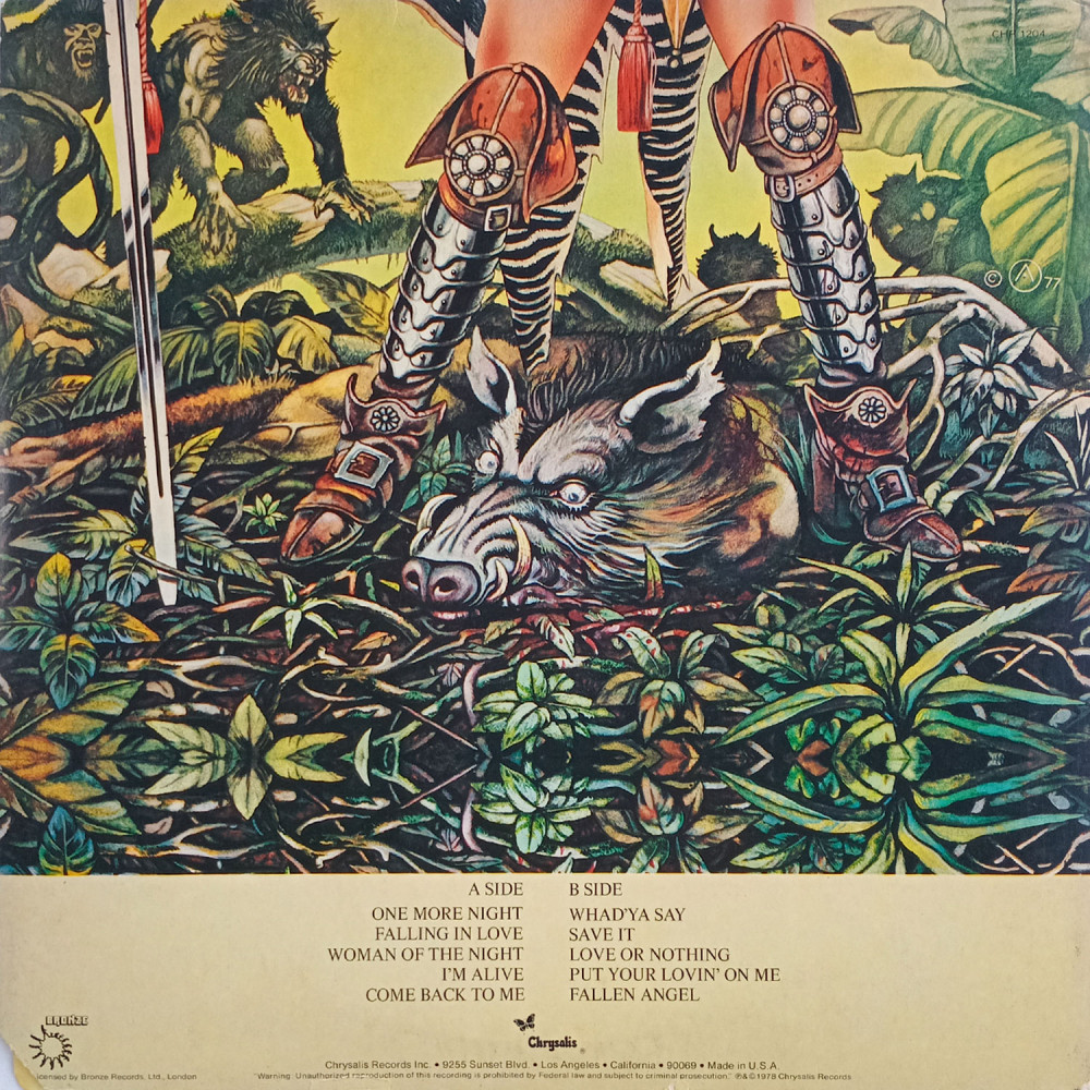 Uriah Heep – Fallen Angel (1st press) (LP)