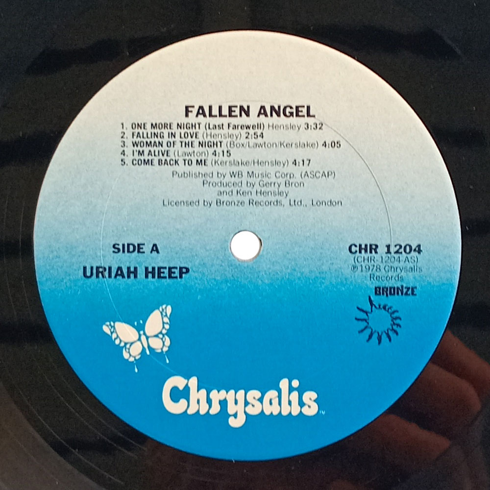 Uriah Heep – Fallen Angel (1st press) (LP)