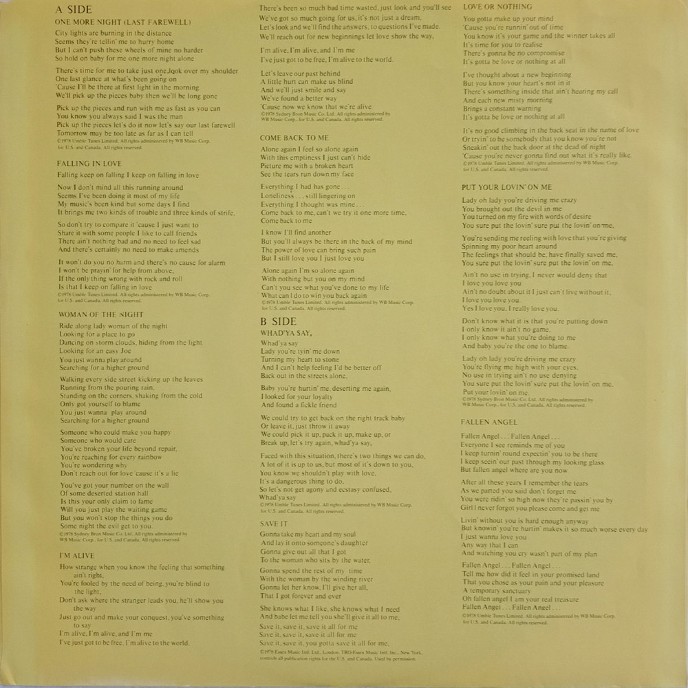 Uriah Heep – Fallen Angel (1st press) (LP)