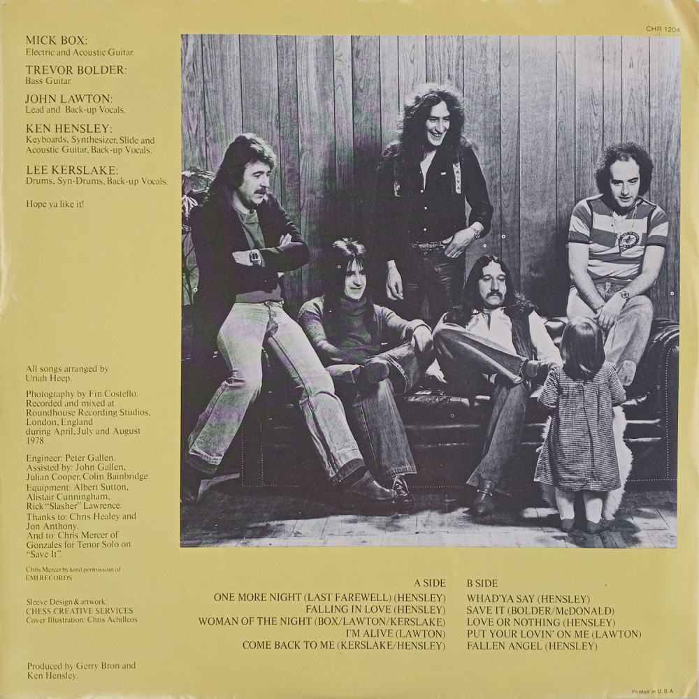 Uriah Heep – Fallen Angel (1st press) (LP)