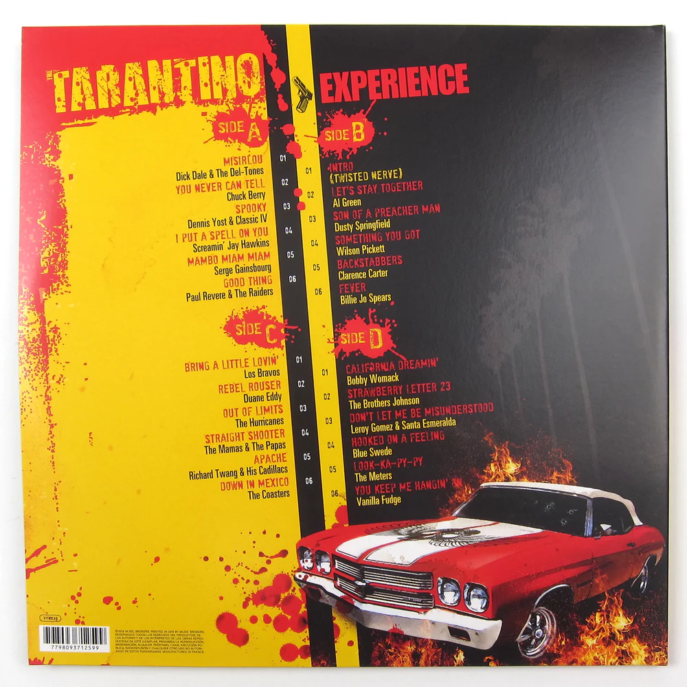 Various Artists - The Tarantino Experience (2LP)