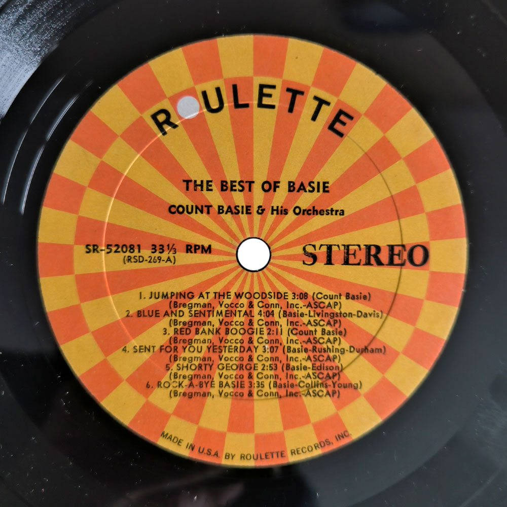Count Basie & His Orchestra – The Best Of Basie (LP)