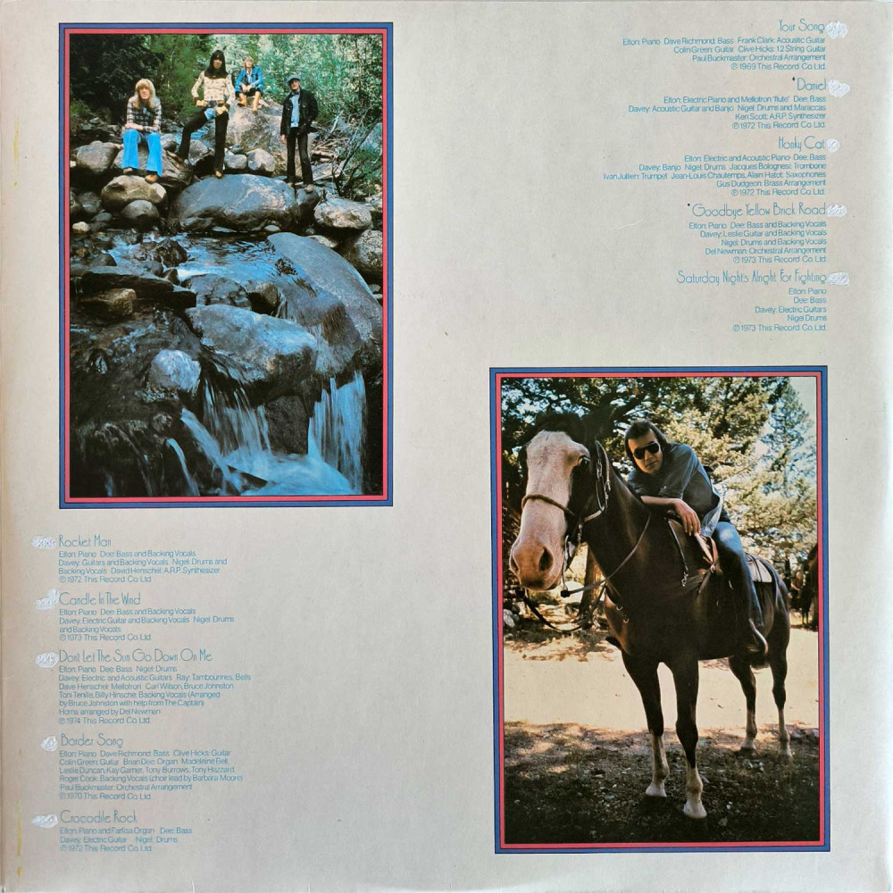 Elton John – Greatest Hits (LP)