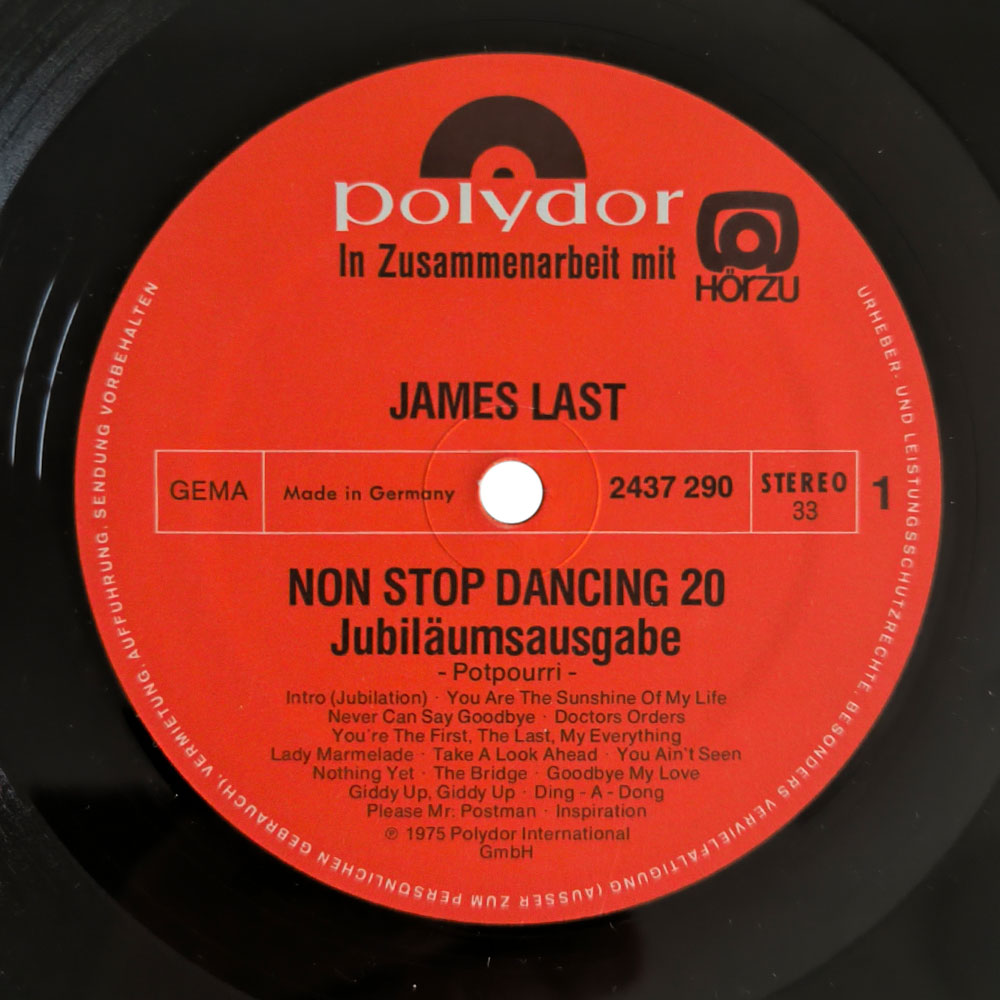 James Last – Non Stop Dancing 20 • Jubiläums-Ausgabe (2 LP)