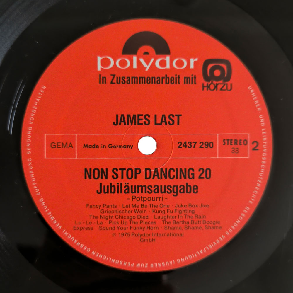 James Last – Non Stop Dancing 20 • Jubiläums-Ausgabe (2 LP)