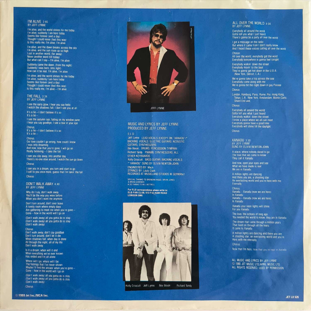 Electric Light Orchestra / Olivia Newton-John – Xanadu (From The Original Motion Picture Soundtrack) (LP)