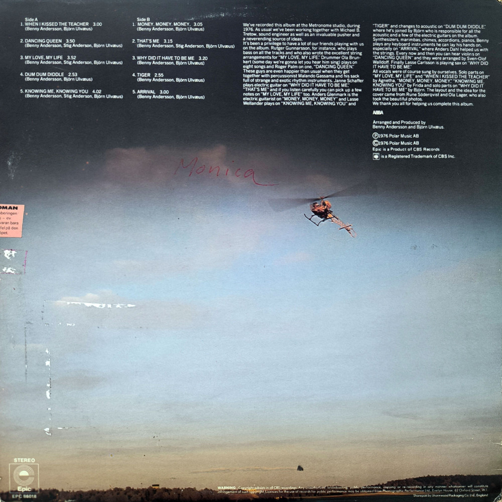 ABBA – Arrival (LP)