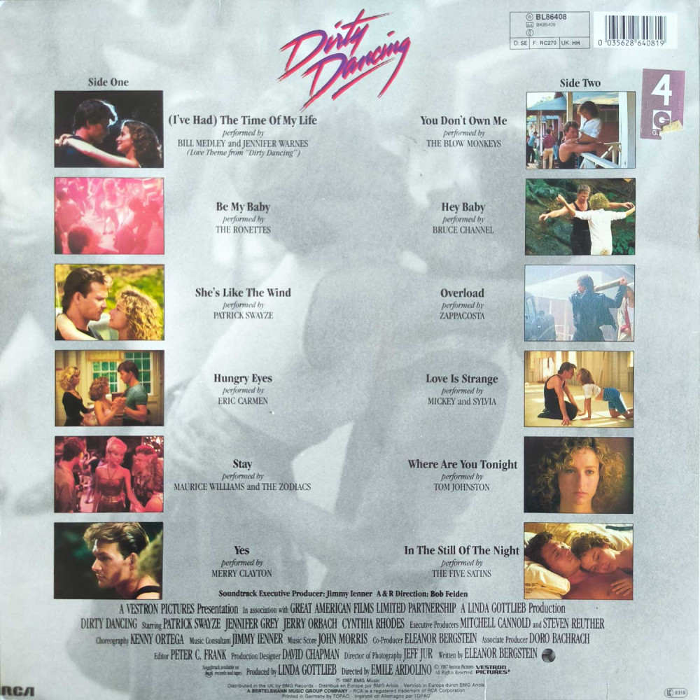 Various – Dirty Dancing (Original Soundtrack) (LP)