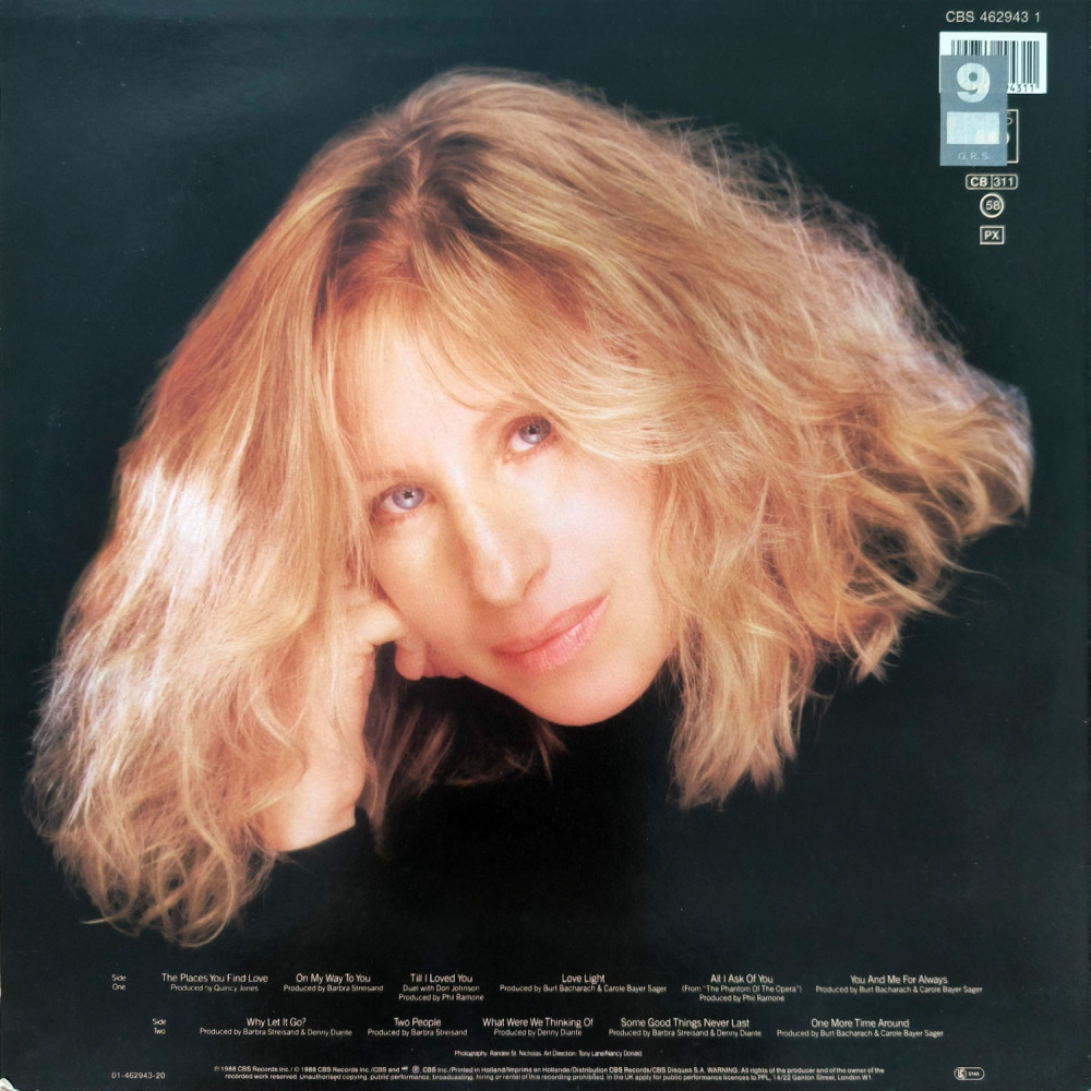 Barbra Streisand – Till I Loved You (LP)