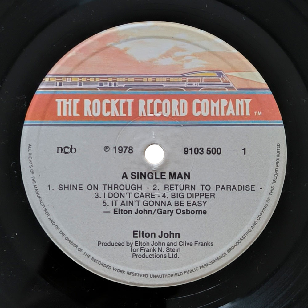 Elton John – A Single Man (LP)