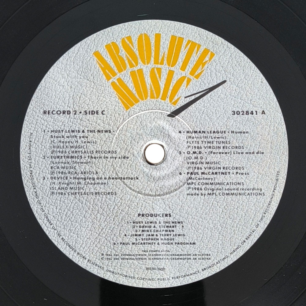 Various – Absolute Music 1 (2 LP)