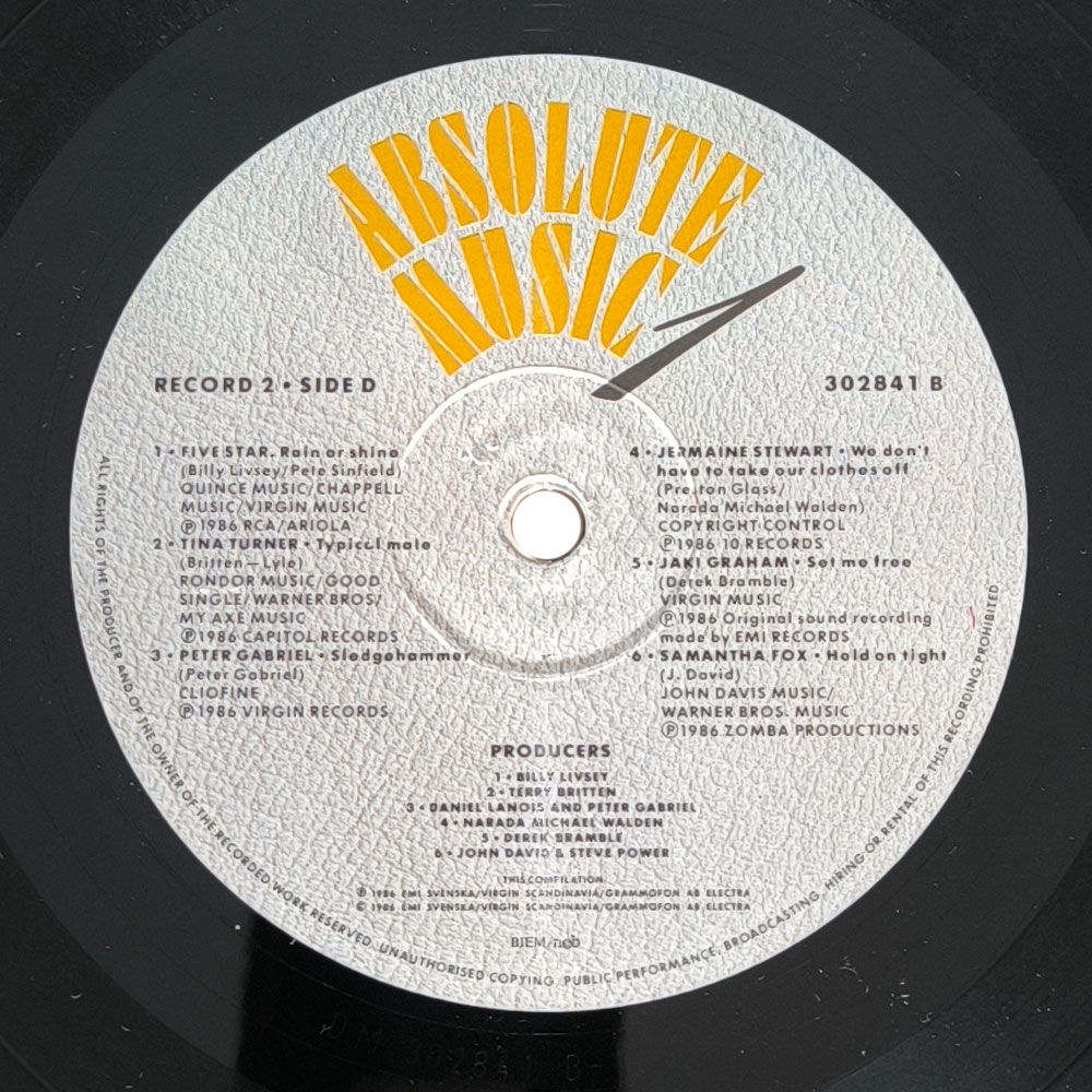 Various – Absolute Music 1 (2 LP)
