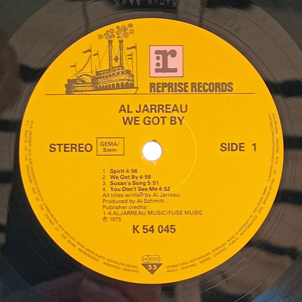 Al Jarreau – We Got By (LP)