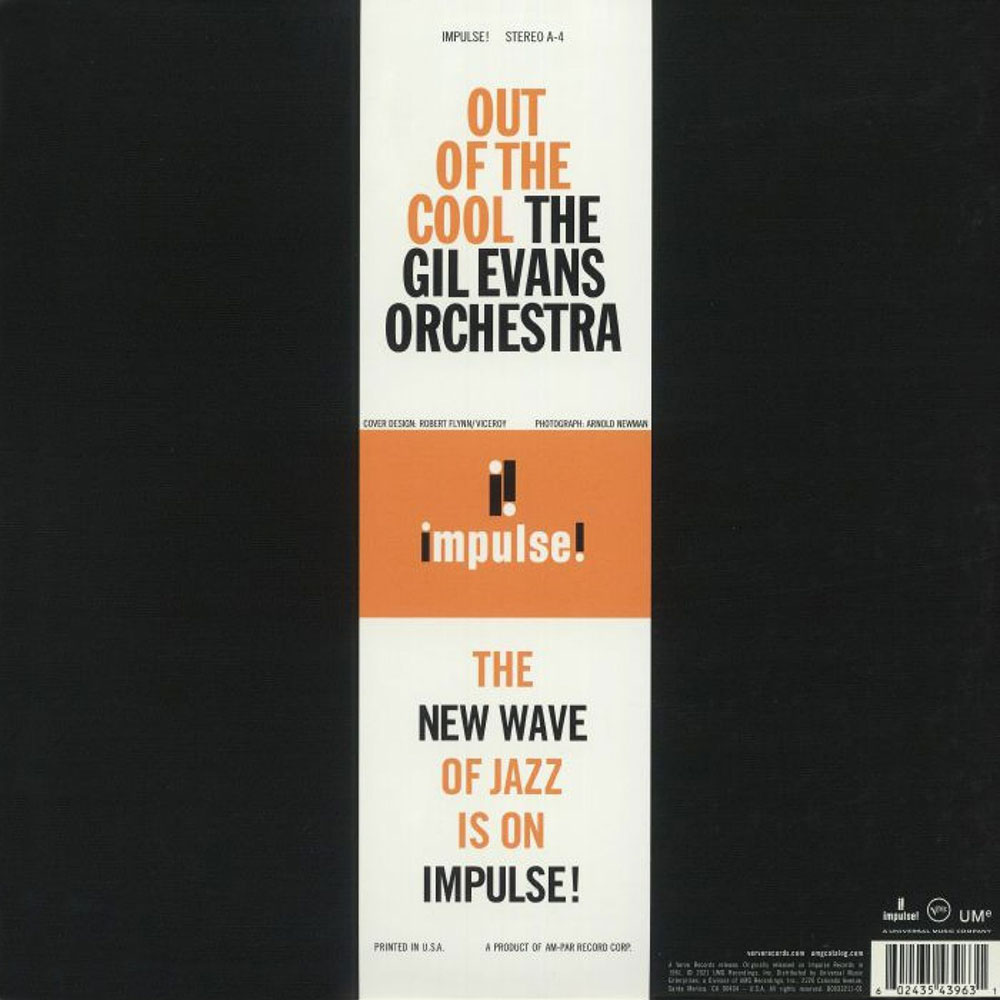 The Gil Evans Orchestra – Out Of The Cool (LP)
