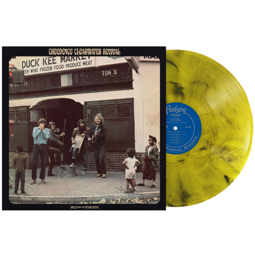 Creedence Clearwater Revival – Willy And The Poor Boys (Yellow Smoke) (LP)