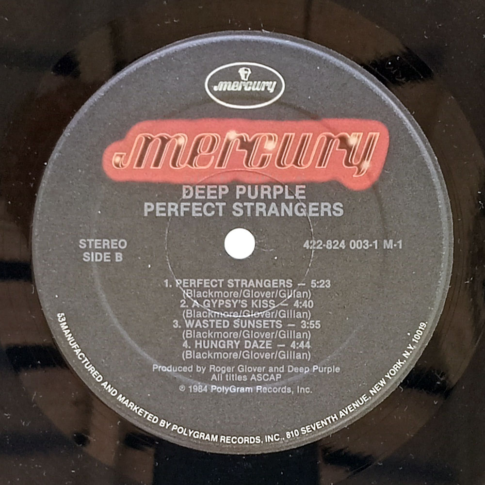 Deep Purple – Perfect Strangers (1st press) (LP)