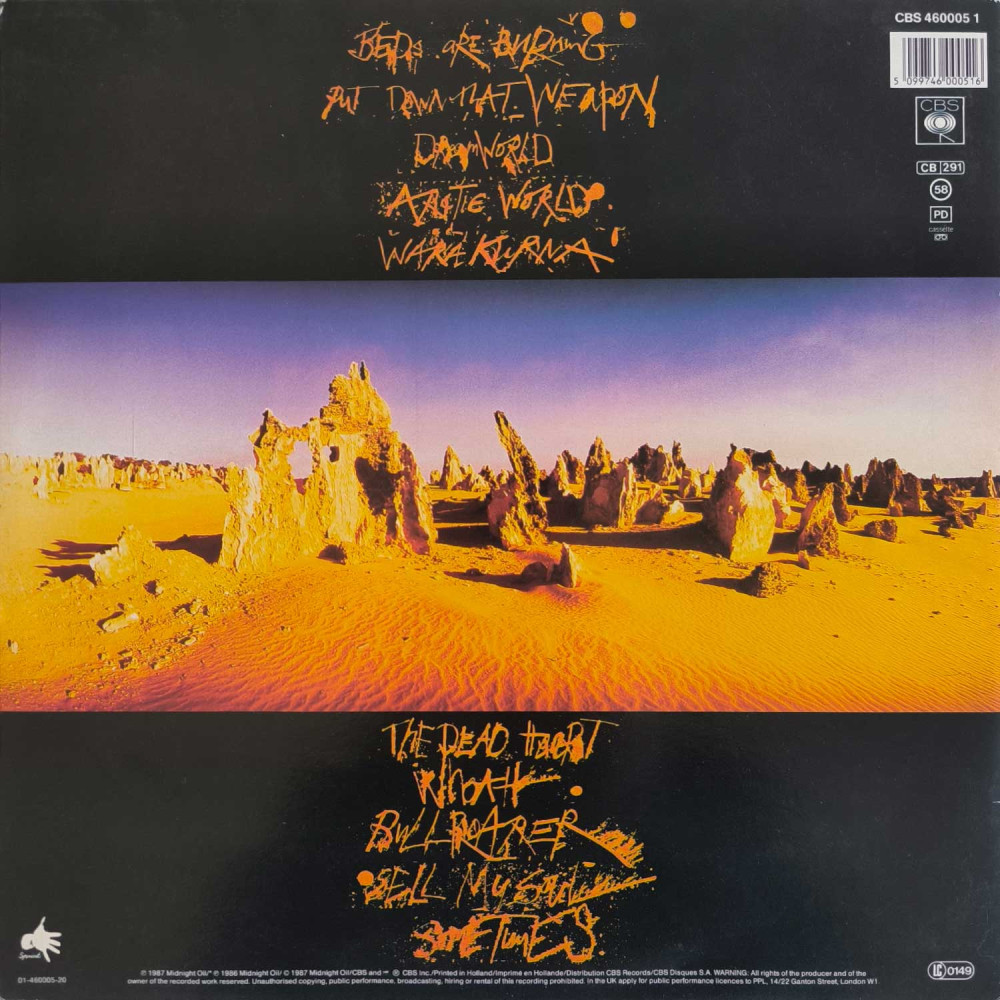 Midnight Oil – Diesel And Dust (LP)