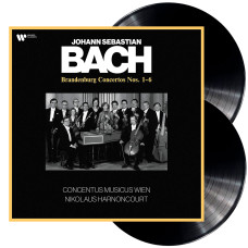 Johann Sebastian Bach, Concentus Musicus Wien, Nikolaus Harnoncourt – Brandenburg Concertos Nos. 1-6 (2 LP)