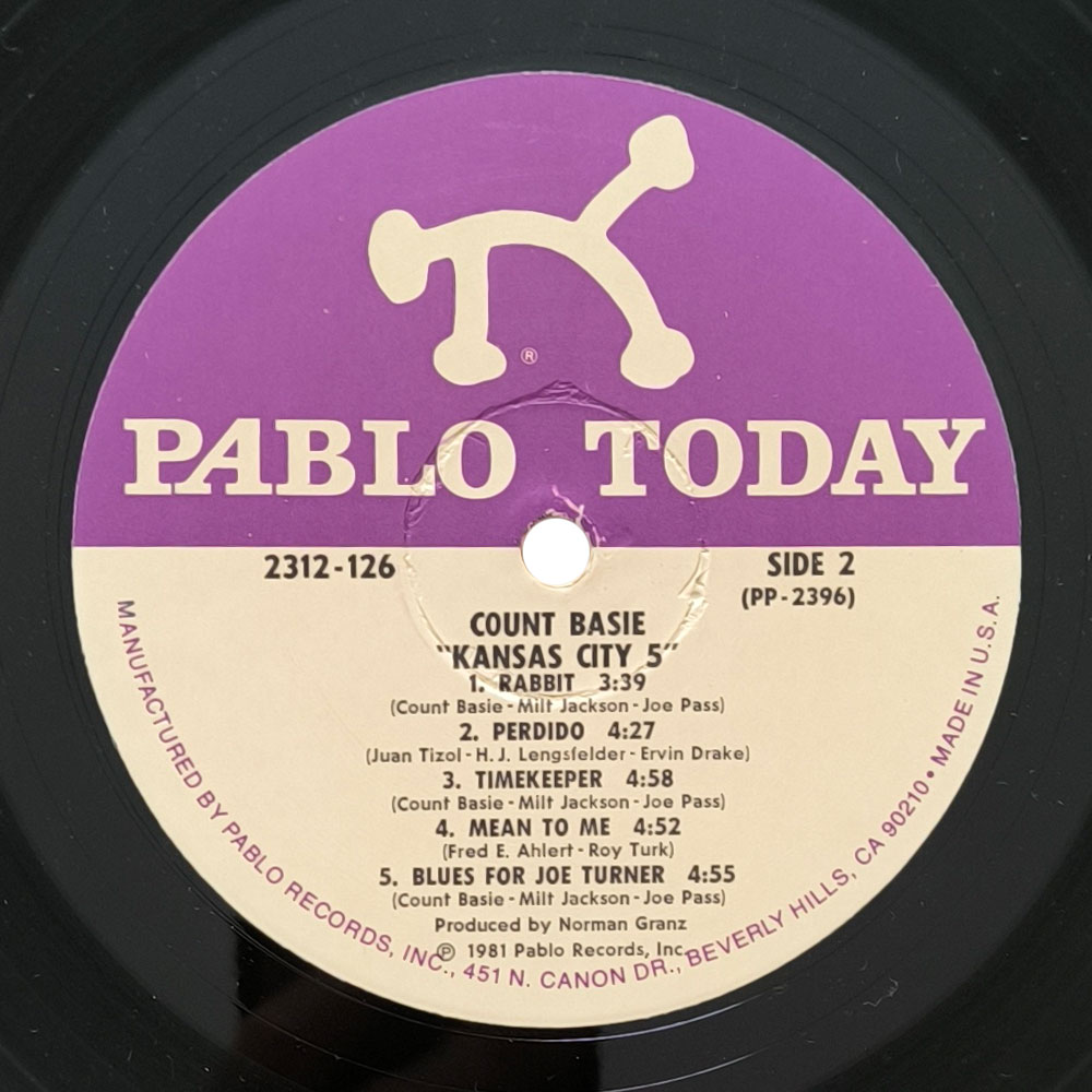 Count Basie – Kansas City 5 (LP)