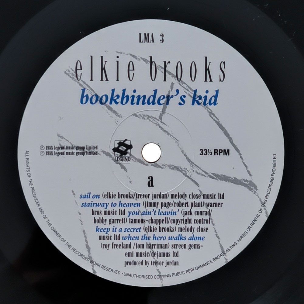 Elkie Brooks – Bookbinder's Kid (LP)