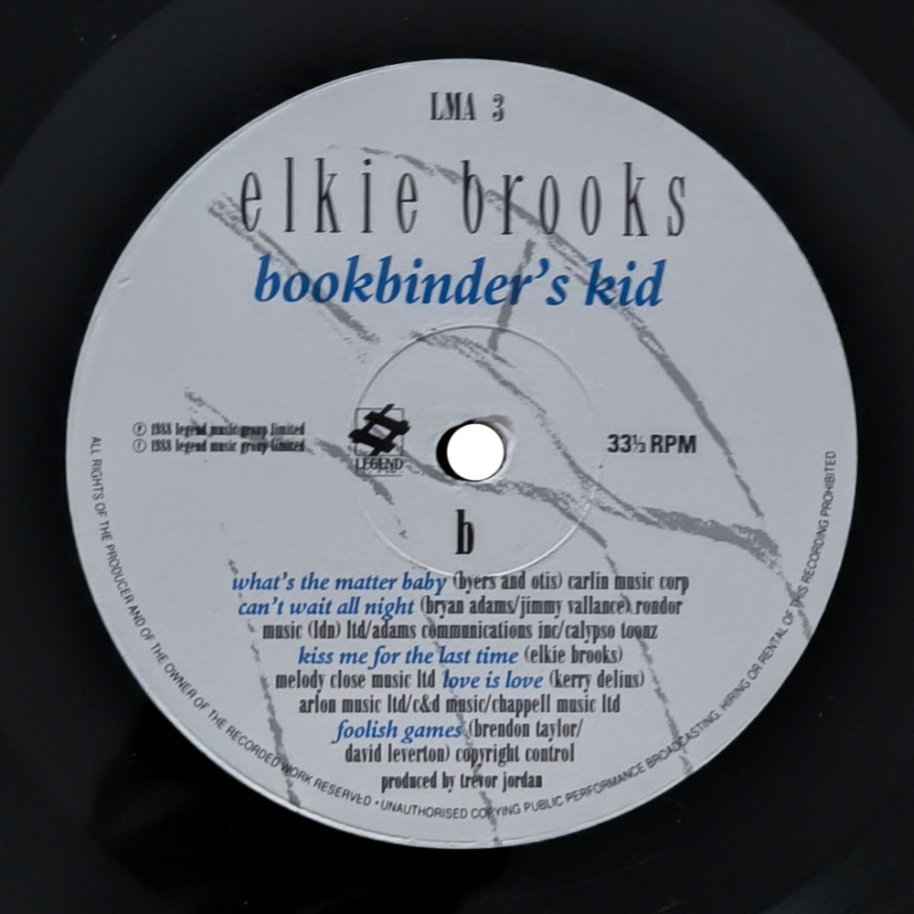 Elkie Brooks – Bookbinder's Kid (LP)