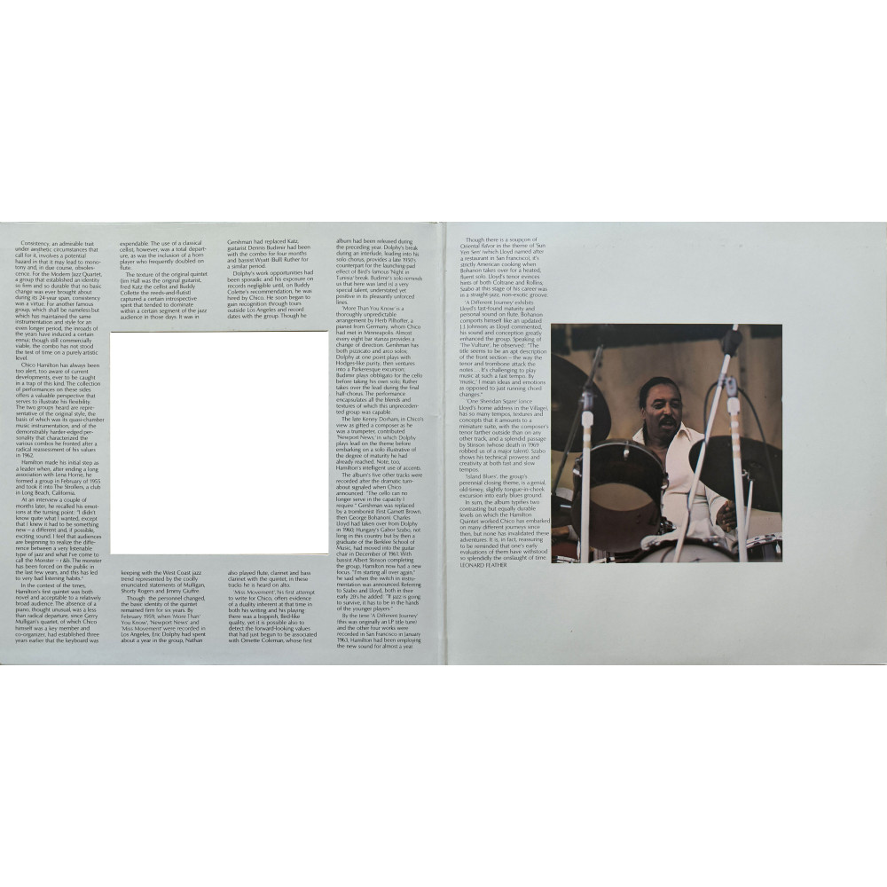 Chico Hamilton, Eric Dolphy • Charles Lloyd • Gabor Szabo – Chico Hamilton (LP)