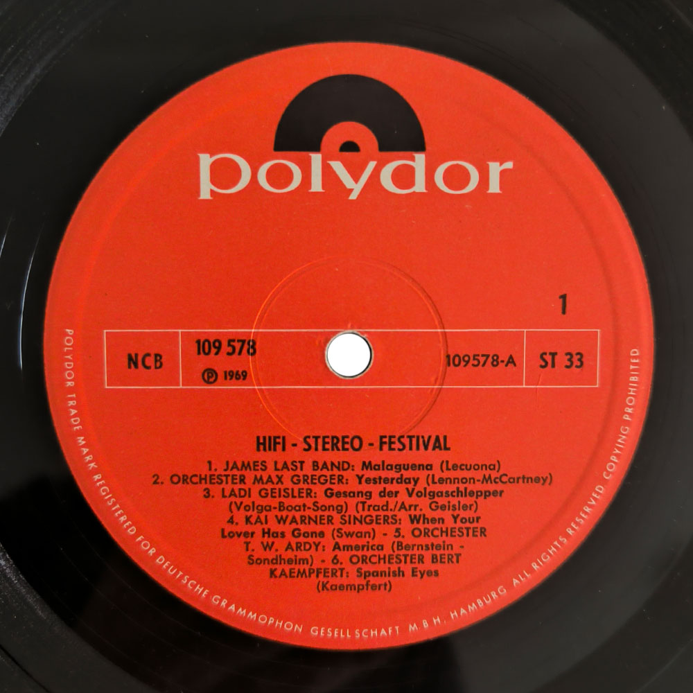 Various ‎– Hifi-Stereo-Festival 2 (LP)