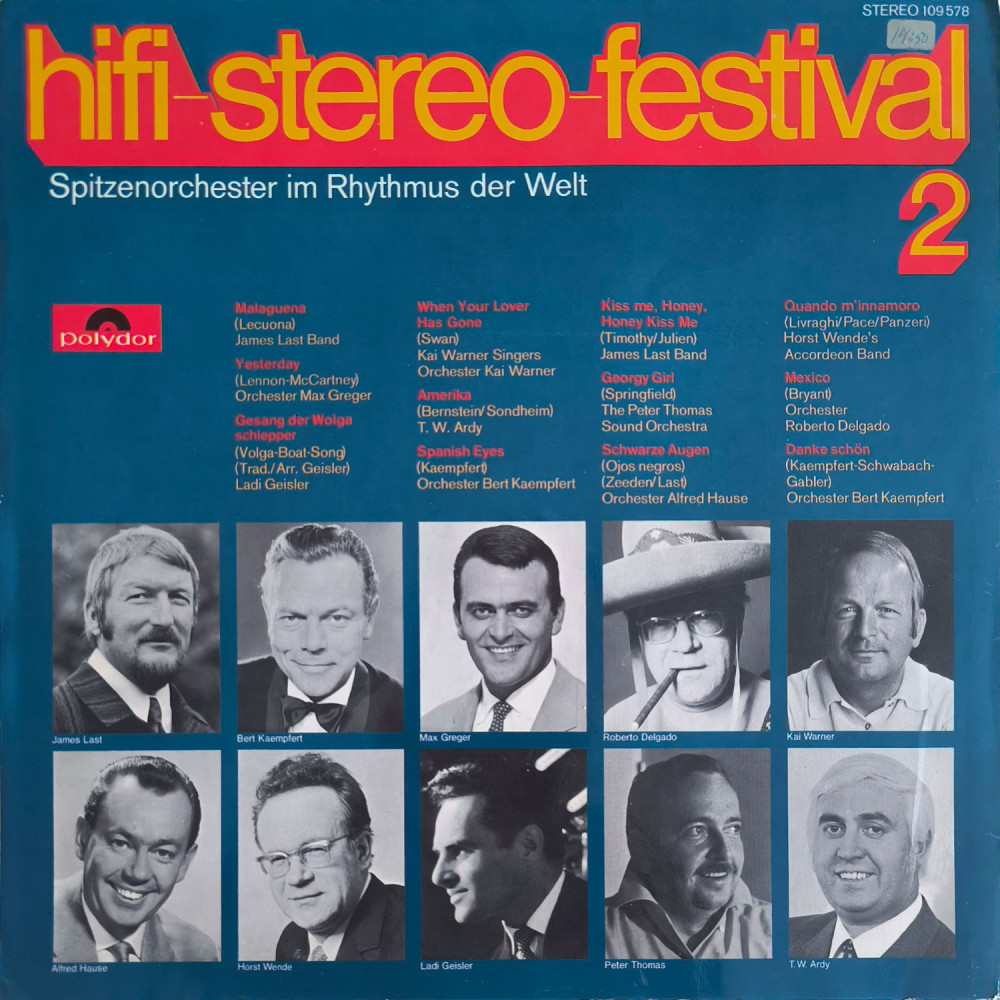 Various ‎– Hifi-Stereo-Festival 2 (LP)