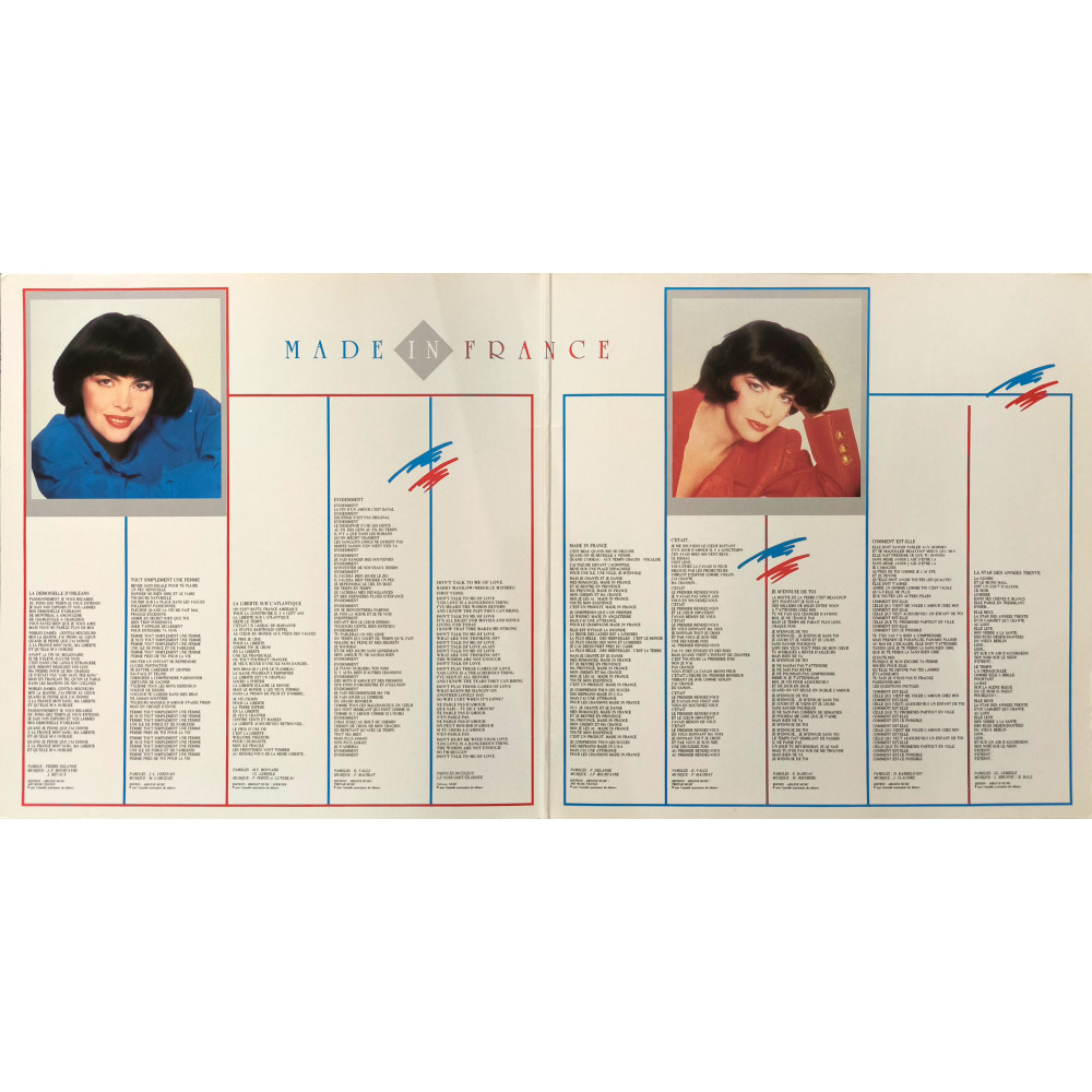Mireille Mathieu ‎– Made In France (LP)