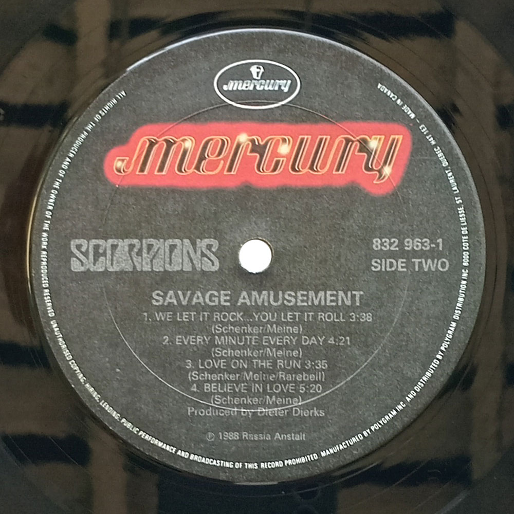Scorpions – Savage Amusement (LP)