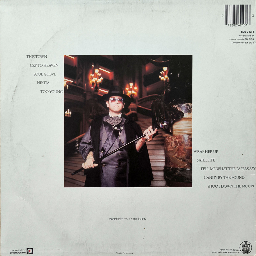 Elton John – Ice On Fire (LP)