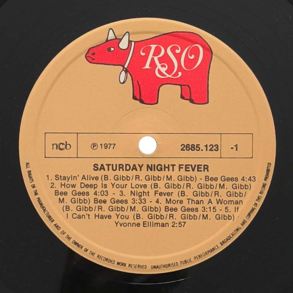 Various – Saturday Night Fever (The Original Movie Sound Track) (2 LP)