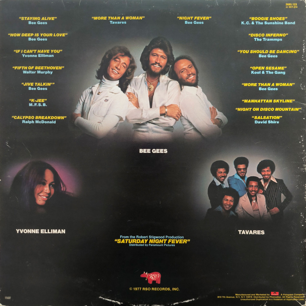 Various – Saturday Night Fever (The Original Movie Sound Track) (2 LP)
