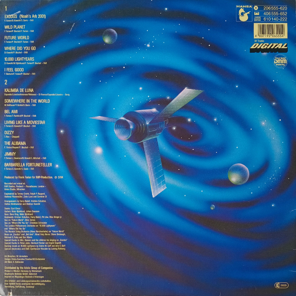 Boney M. – Ten Thousand Lightyears (LP)