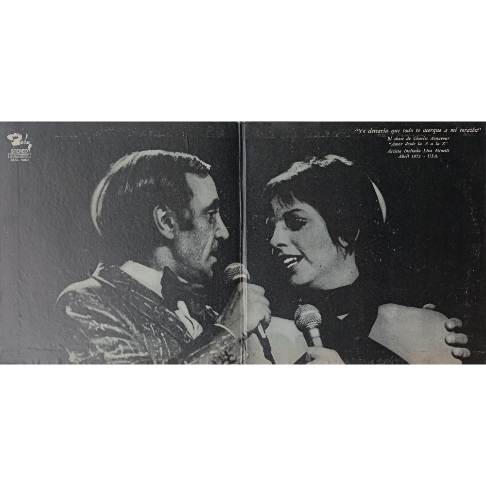Charles Aznavour – He Aqui Que Vuelve (Voilà Que Tu Reviens) (LP)
