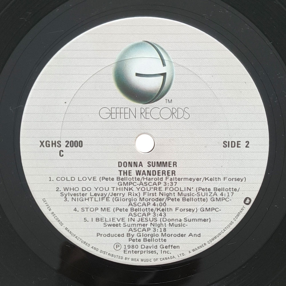 Donna Summer – The Wanderer (LP)