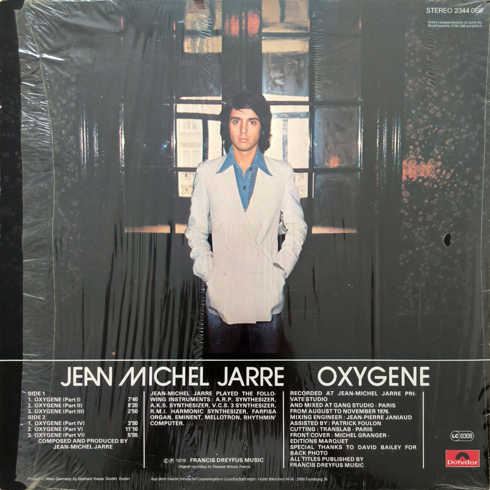 Jean Michel Jarre – Oxygene (LP)
