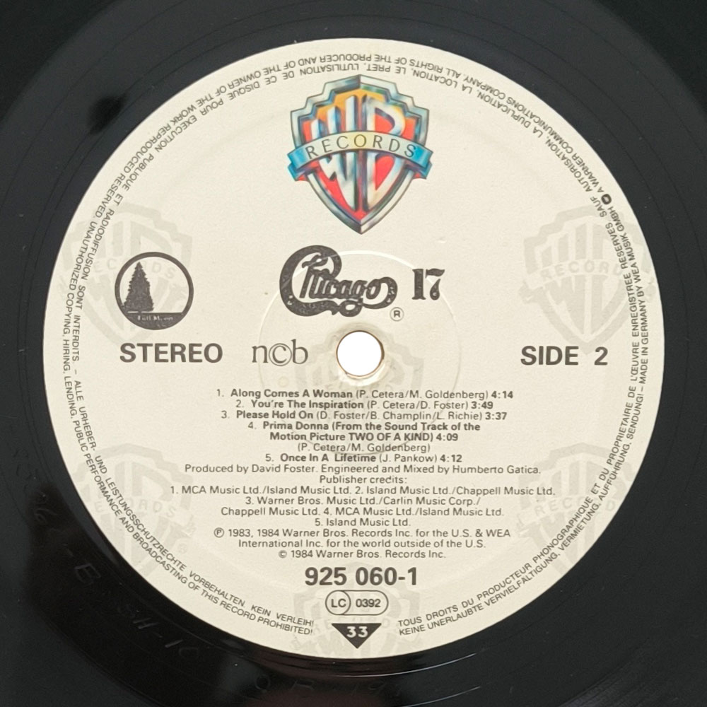 Chicago  ‎– Chicago 17 (LP)